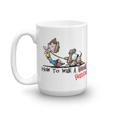 Tim's How to Walk Freddie Mug - The Bloodhound Shop