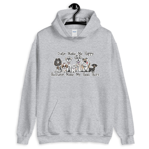 Happy Dogs FBC Unisex Hoodie - The Bloodhound Shop
