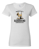 Property of a Hound Women's short sleeve t-shirt - The Bloodhound Shop