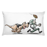 Football Hound Eagles Basic Pillow - The Bloodhound Shop