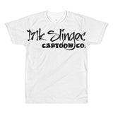 Blood is Thicker than Slobber All-Over Printed T-Shirt - The Bloodhound Shop
