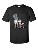 Soldier Hound Dark Short sleeve t-shirt - The Bloodhound Shop