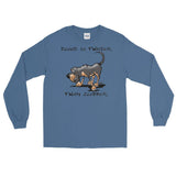 Blood is Thicker than Slobber Long Sleeve T-Shirt - The Bloodhound Shop