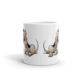 Hound Love (Two Blk/Tan Hounds) Mug - The Bloodhound Shop