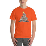 Merry Christmas Tree Hounds Short-Sleeve T-Shirt - The Bloodhound Shop