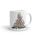 Merry Christmas Tree Hounds Mug - The Bloodhound Shop