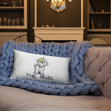 Maltese- Dog Mom FBC Basic Pillow - The Bloodhound Shop