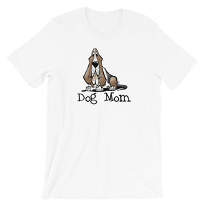 Basset- Dog Mom FBC Short-Sleeve Unisex T-Shirt - The Bloodhound Shop