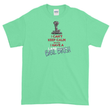 Tim's Keep Calm Basil Dark Short sleeve t-shirt - The Bloodhound Shop