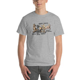 Tim's Wrecking Ball Crew Hound Lineup Short-Sleeve T-Shirt - The Bloodhound Shop