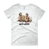 Get Lost Hounds Women's short sleeve t-shirt - The Bloodhound Shop