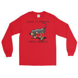 Blood is Thicker than Slobber Long Sleeve T-Shirt - The Bloodhound Shop