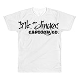 Slobberfingasuraus / Ink Slinger Adult All-Over Printed T-Shirt - The Bloodhound Shop