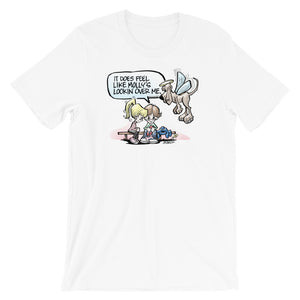 Angel Hound Molly Short-Sleeve Unisex T-Shirt - The Bloodhound Shop
