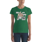 Tim's Wrecking Ball Crew w/ Names Women's short sleeve t-shirt - The Bloodhound Shop