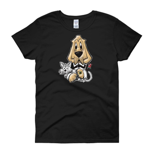 The Dogfather Women's short sleeve t-shirt - The Bloodhound Shop