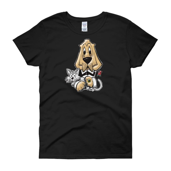 The Dogfather Women's short sleeve t-shirt - The Bloodhound Shop