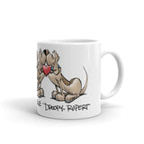 Tim's Wrecking Ball Crew Heart Hound Mug - The Bloodhound Shop