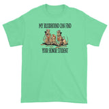 Honor Student hound Short sleeve t-shirt - The Bloodhound Shop