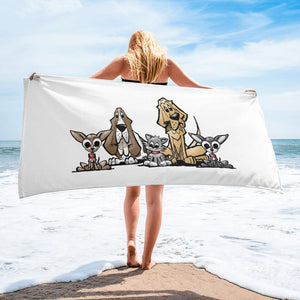 Blood is Thicker Lineup Towel - The Bloodhound Shop