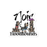 Noir Hounds Bubble-free stickers - The Bloodhound Shop