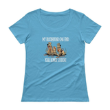 Honor Student Hound Ladies' Scoopneck T-Shirt - The Bloodhound Shop