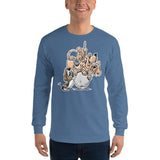 Tim's Wrecking Ball Crew w/ Freddie Long Sleeve T-Shirt - The Bloodhound Shop