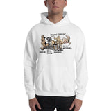 Tim's Wrecking Ball Crew Hound Lineup Hooded Sweatshirt - The Bloodhound Shop