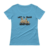 Lost & Found Hound Ladies' Scoopneck T-Shirt - The Bloodhound Shop