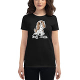 Cavalier- Dog Mom FBC Women's short sleeve t-shirt - The Bloodhound Shop