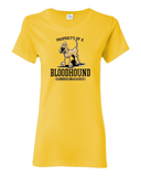 Property of a Hound Women's short sleeve t-shirt - The Bloodhound Shop