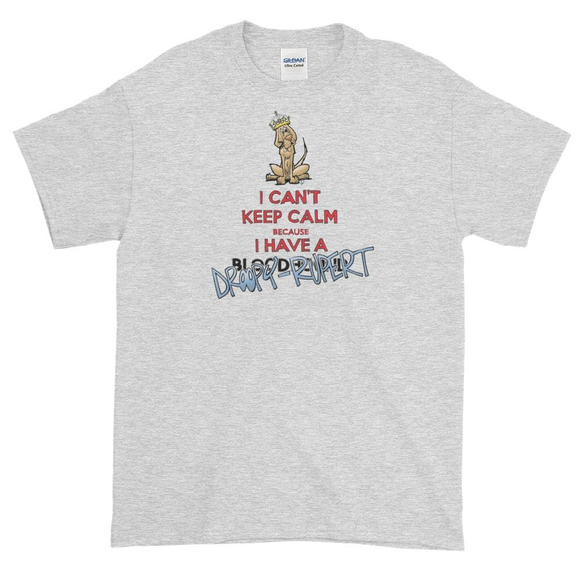 Tim's Keep Calm Droopy Rupert Short sleeve t-shirt - The Bloodhound Shop