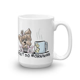 Yorkie- Dont Do Mornings FBC Mug - The Bloodhound Shop