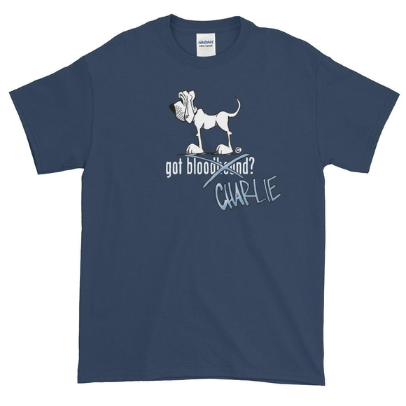 Tim's Got Charlie? Dark Short sleeve t-shirt - The Bloodhound Shop