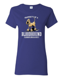 Property of a Hound Women's short sleeve t-shirt - The Bloodhound Shop