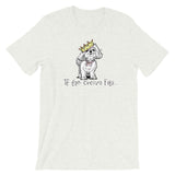 Maltese- If The Crown Fits FBC Short-Sleeve Unisex T-Shirt - The Bloodhound Shop