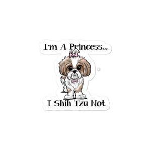 Shih Tzu- Shih Tzu Not FBC Bubble-free stickers - The Bloodhound Shop