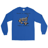 Blood is Thicker than Slobber Long Sleeve T-Shirt - The Bloodhound Shop
