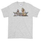 Blood is Thicker Lineup Short-Sleeve T-Shirt - The Bloodhound Shop