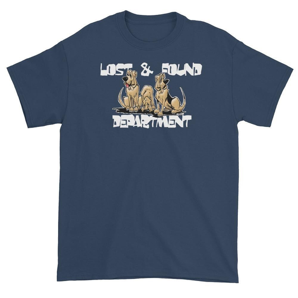 Lost & Found Hounds Dark Short sleeve t-shirt - The Bloodhound Shop