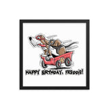 Tim's Wrecking Ball Crew Freddie's B-Day Framed poster - The Bloodhound Shop