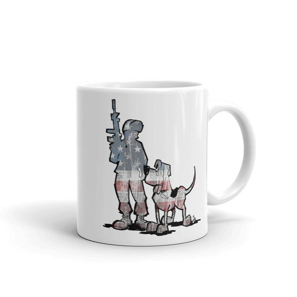 Soldier Hound Mug - The Bloodhound Shop