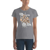 Tim's Wrecking Ball Crew Hounds Women's short sleeve t-shirt - The Bloodhound Shop