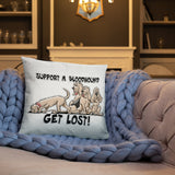 Get Lost 2019 Basic Pillow - The Bloodhound Shop