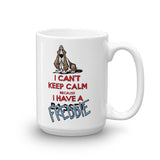 Tim's Keep Calm Freddie Mug - The Bloodhound Shop