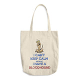 Keep Calm Hound Cotton Tote Bag - The Bloodhound Shop