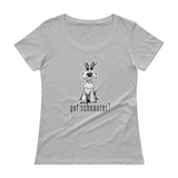 Schnauzer- Got Schnauzer? FBC Ladies' Scoopneck T-Shirt - The Bloodhound Shop