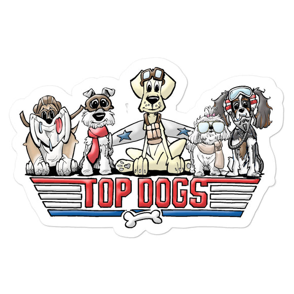 Top Dog FBC Bubble-free stickers