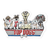 Top Dog FBC Bubble-free stickers