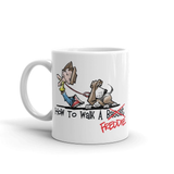 Tim's How to Walk Freddie Mug - The Bloodhound Shop